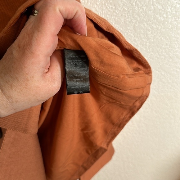 Astr The Label Allegra Oversized Blazer Tera Cotta Size Large - Picture 6 of 9